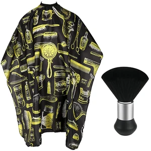 Professional Hair Cutting Cape with Neck Duster Brush, Salon Barber Cape, Hair C - Bild 1 von 12