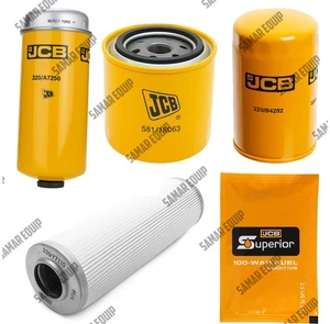 JCB PARTS - GENUINE JCB 500 HRS SERVICE KIT-BHL S (PART NO- 400/08153A) - Picture 1 of 6
