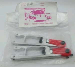 Suspensión de aluminio Lauterbacher brazos A escala 1/5 piezas de radiocontrol control 1/4 FG - Imagen 1 de 5