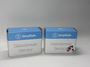 SimpliSafe 1st Generation Glassbreak Detector Sensor GB1000 - NEW Lot of 2 - Picture 1 of 1