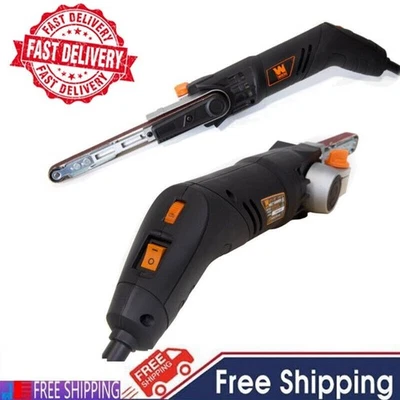 Corded Electric 2-Amp Variable Speed Detailing File Sander w/ 1/2 x18-Inch Belt - Imagem 1 de 4