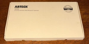 Arteck 11" slim Bluetooth keyboard (model HB193) Tested iOS Windows Android - Picture 1 of 2