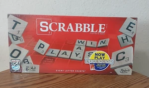 2013 Parker Brothers Scrabble Kreuzworträtsel Brettspiel versiegelt in Kunststoff Neu 5528 - Bild 1 von 9