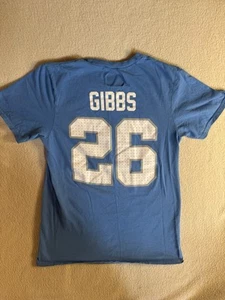 Jahmyr Gibbs T Shirt Jersey Detroit Lions #26 Blue Adult Small Kids Boys XL - Picture 1 of 8