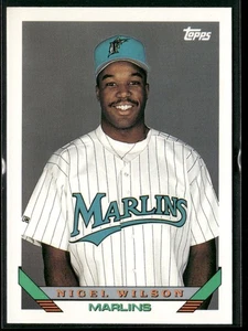 Nigel Wilson 1993 Topps #426 Florida Marlins - Picture 1 of 2