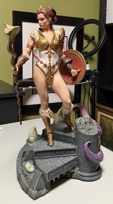 TEELA - Tweeterhead MOTU Masters of the Universe Edición Estatua # 556/600 Foto 1 de 4