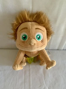 The Good Dinosaur Spot Baby Boy Caveman Plush Doll Disney Store Stuffed Toy 8" - Picture 1 of 6