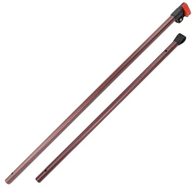 Eje superior e inferior de fibra de carbono Detect-Ed Red Belly LS para Minelab Equinox Foto 1 de 3