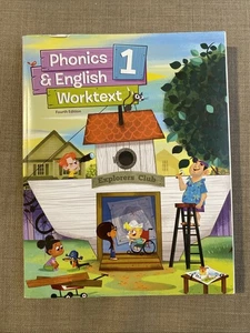 BJU Press Bob Jones - Phonics and English 1 Student Worktext  4th Edition - Picture 1 of 14