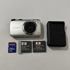Canon PowerShot A3300 IS 16,0 megapixel fotocamera digitale zoom ottico 5x - funziona - LEGGI** - Foto 1 di 16