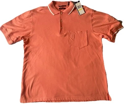 Polo de golf para hombre PGA Tour Flex Crabapple talla M mediano, nuevo con etiquetas Foto 1 de 4