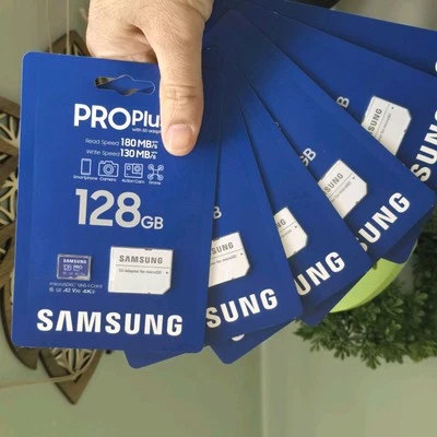 Samsung PRO PLUS microSDXC  UHS-I Card A2 V30 4K HD With Adapter - Image 1 of 4