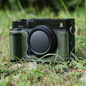 Für Fujifilm X-E5 Kameratasche Basis XE5 Schutzhülle Lederhülle Shell Dock - Bild 1 von 15