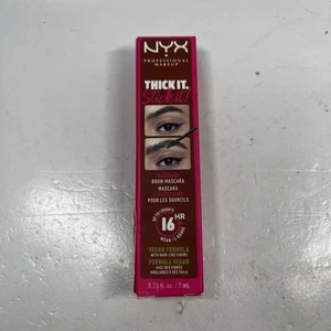 NYX Thick It Stick It! Thickening Brow Mascara TIS03 Rich Auburn Makeup SEALED - Picture 1 of 2