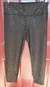Pink Post Office Boutique 2X Leopard Butter LEGGINS schwarz bequem Training NIMSP - Bild 1 von 7