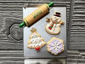 2010 Season's Treatings Hallmark Ornament #2 in Serie VIP Geschenk unverpackte Kekse - Bild 1 von 6
