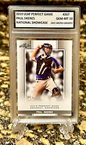 YOU PICK 2019 LEAF PERFECT GAME GEM-MT 10 ROOKIE #1-#100 PAUL SKENES/CREWS/WYNN - Picture 1 of 47
