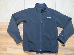 The North Face Apex Soft Shell Jacket Mens Black Sz M Fleece lined - Picture 1 of 6