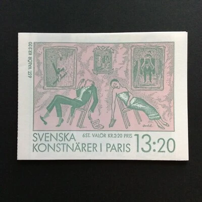 BroadviewStamps Booklet SALE.  Sweden #1699a MNH VF.  Complete booklet. - Image 1 of 3