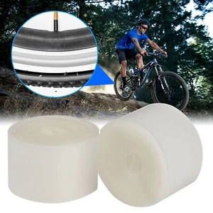 2pcs Bicycle Tire Liner Puncture Proof Belt Protection Pad Rim Tape MTB Road US - Picture 1 of 18