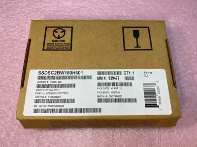 INTEL 180GB SSDSC2BW180H601 SOLID STATE DRIVE - Image 1 of 2