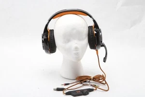 Gaming Headset Headphones Color-V Kotion Each G2000 Hifi Black/Orange - O63 - Picture 1 of 6