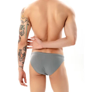 Men Swimming Trunks Sport Briefs swimwear Boxer Beach Shorts Surf Board 8 Color - Picture 1 of 18