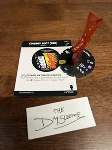 Stivali da cowboy DC Heroclix Batman Team-Up (rosso) S027 oggetto speciale - Foto 1 di 1