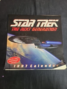 Star Trek 1997 Calendar The Next Generation Special Tenth Anniversary Edition - Picture 1 of 2