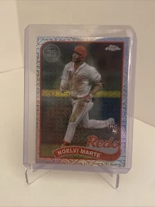2024 Topps Series 1 - 1989 Topps Chrome Silver Pack #T89C-75 Noelvi Marte (RC) - Picture 1 of 2