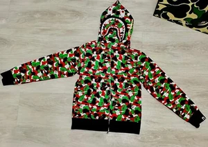 BAPE OAE Original Camo Shark Full Zip Hoodie Gr. M - Bild 1 von 24