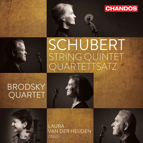 String Quintet / Quartettsatz by Schubert / Brodsky Quartet / Heijden (CD, 2022)