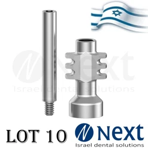 Lot x 10 New Multi unit Open Transfer abutment 1.4 mm - Picture 1 of 3