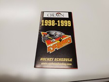RS20 Cincinnati Cyclones 1998/99 Minor Hockey Pocket Schedule - Bud Light