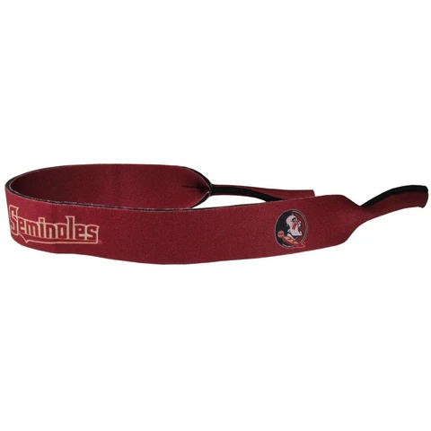 Florida State Seminoles 16" Neoprene Sunglasses Strap NCAA Licensed Croakies Cover