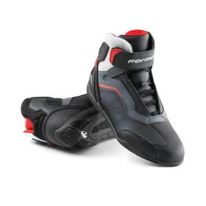 Forma Stinger Evo Flow Black/White/Grey Motorcycle Motorbike Boots EU 42 / UK 8 - Picture 1 of 15