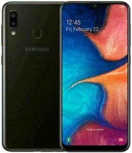 Samsung Galaxy A20 SM-A205U Black 32GB AT&T T-Mobile GSM Unlocked Smartphone A++