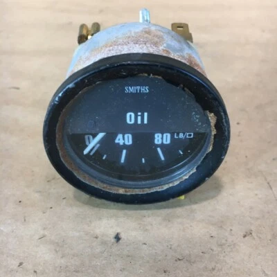 OEM Jaguar XJ6 Series 2 Oil Pressure Gauge Smiths ACP2203/01 Original Part - Image 1 of 4