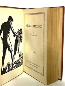 Green Mansions by W. H. Hudson 1946 De Luxe Editions Club Hardcover - Imagen 1 de 10