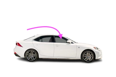 Ajuste 2014-2020 Lexus IS250 IS350 IS300 IS200t sedán puerta delantera derecha ventana vidrio Foto 1 de 4