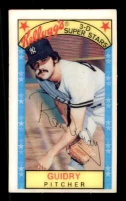 1979 Kelloggs Baseball #11 Ron Guidry VG/EX - Image 1 of 2
