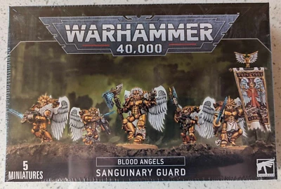 Blood Angels Sanguinary Guard BNIB New Sealed Games Workshop Warhammer 40k OOP - Image 1 of 4