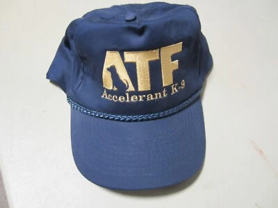 Police Dog Collectibles RARE ATF Accelerant K-9 Dog Hat Fire & Police Department - Image 1 of 4