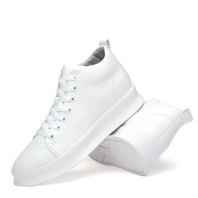 Men's 3" Taller heel Shoes Fashion Sneaker Invisible Height Increase Insoles - Image 1 of 4