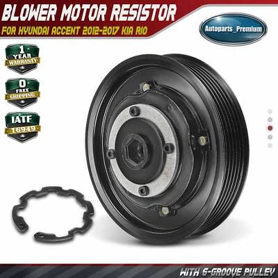 Kit de embrague compresor de aire acondicionado para Hyundai Accent Kia Rio 2012 2013 2014-2017 L4 1,6 L Foto 1 de 4