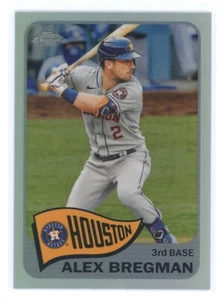 2021 Topps Series 2 - Alex Bregman Chrome Refractor TH65-24 1965 Redux Astros - Picture 1 of 2