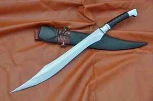 Hand Forged Carbon Steel 18" Blade Full Tang Sword Historical Scimitar Sword - Picture 1 of 8