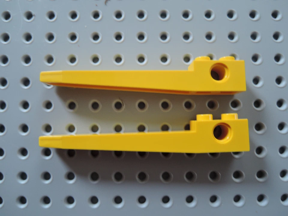 Lego 2 x Technic Gabel Fork Lift Gabelstapler 2823 gelb - Bild 1 von 1