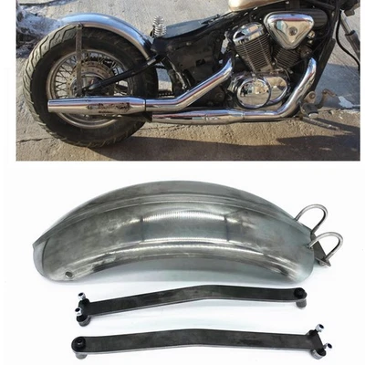 Motorcycle 1.6mm Steel Plate Rear Fender for Honda Shadow 400 600 VLX 400 600 33 - Image 1 of 4