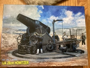 1/35 Pit Road IMPERIAL JAPANESE ARMY 28cm HOWITZER GROUND ARMOR G-18 Model Kit - Picture 1 of 3